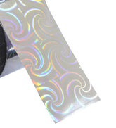 Silver Holo Big Pinwheels Foil #15